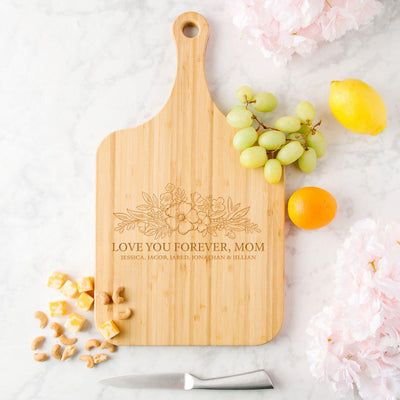 Personalized Handled Cutting Boards for Mom -  - Completeful