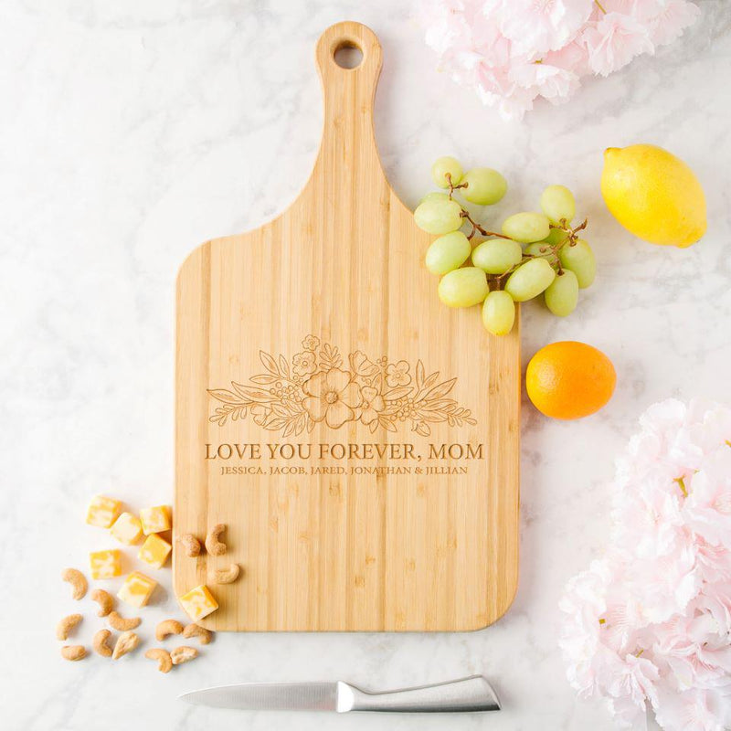 Personalized Handled Cutting Boards for Mom -  - Qualtry