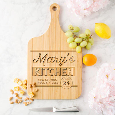 Personalized Handled Cutting Boards for Mom -  - Completeful