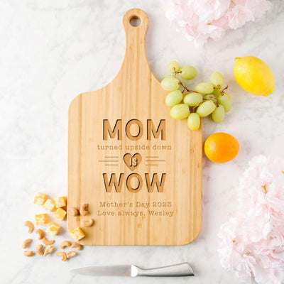 Personalized Handled Cutting Boards for Mom -  - Completeful