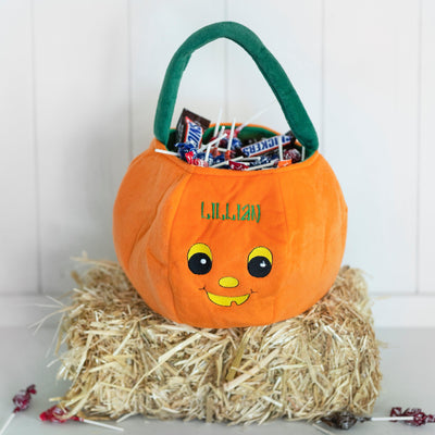 Personalized Pumpkin Trick or Treat Bag -  - JDS