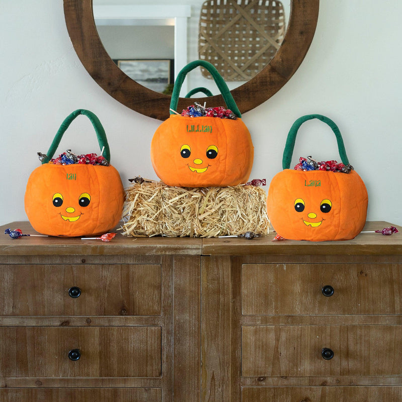 Personalized Pumpkin Trick or Treat Bag -  - JDS