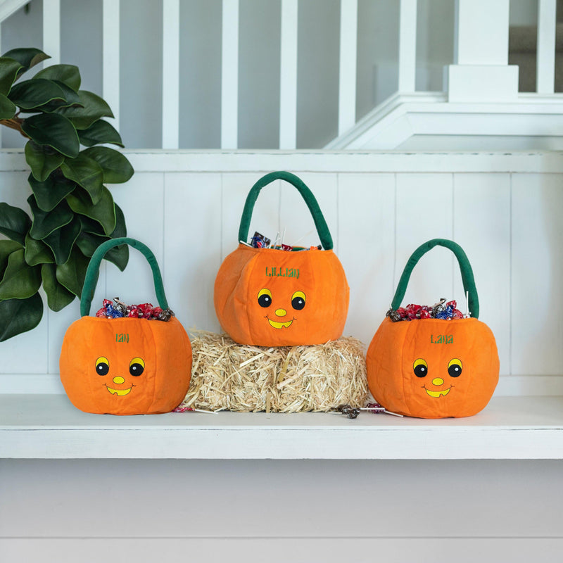 Personalized Pumpkin Trick or Treat Bag -  - JDS