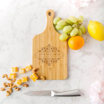 Personalized Handled Cutting Boards for Mom -  - Completeful