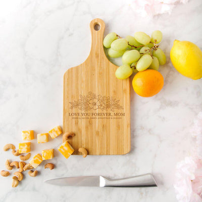 Personalized Handled Cutting Boards for Mom -  - Completeful