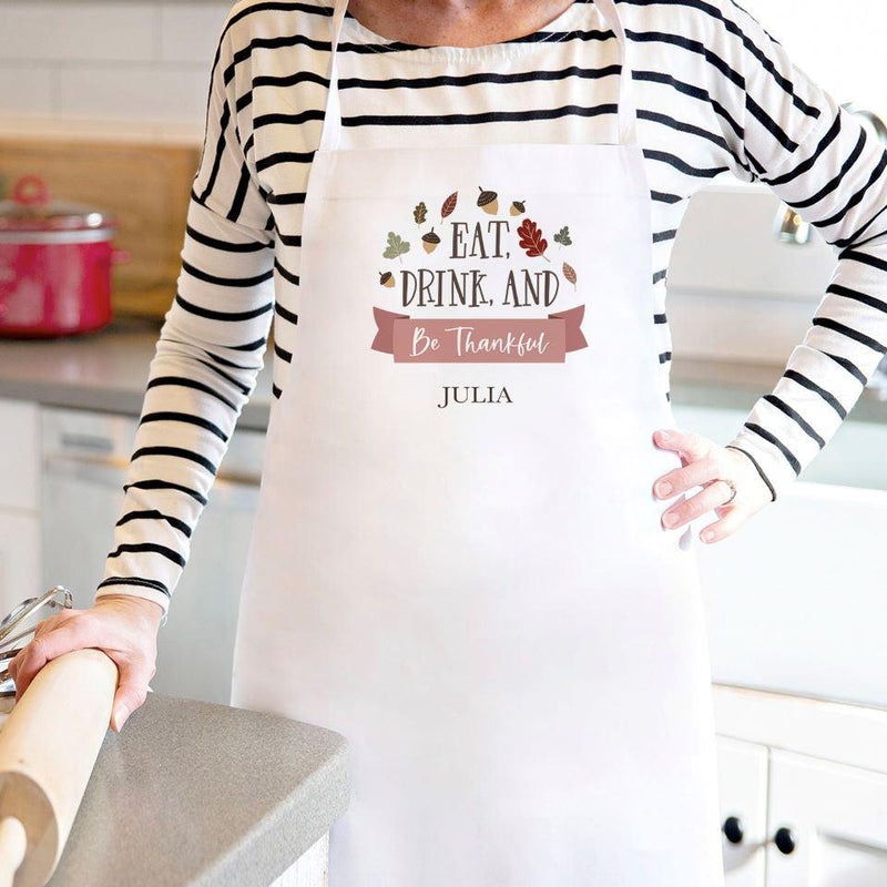 Personalized Thanksgiving Aprons -  - Qualtry