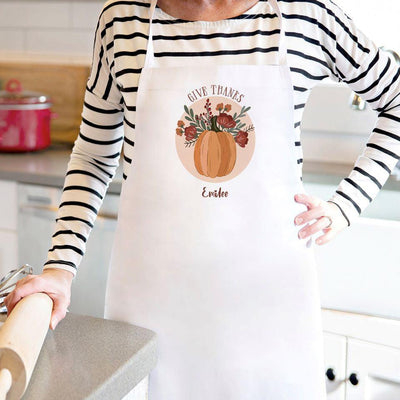 Personalized Thanksgiving Aprons -  - Qualtry