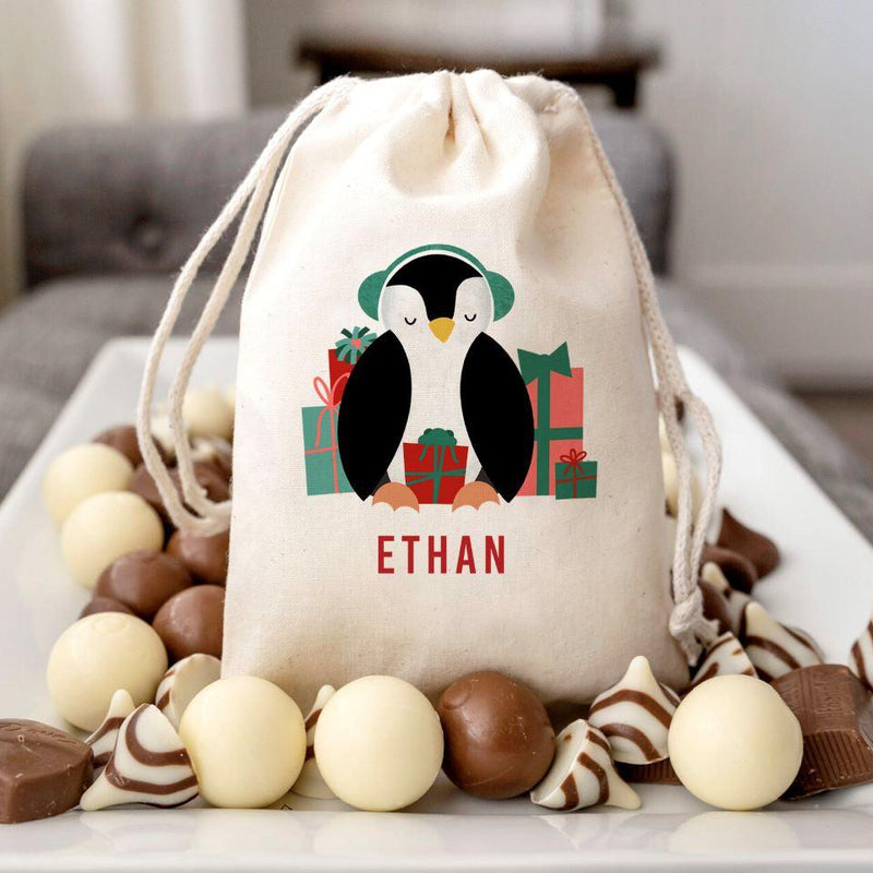 Personalized Small Holiday Gift Bags -  - Qualtry