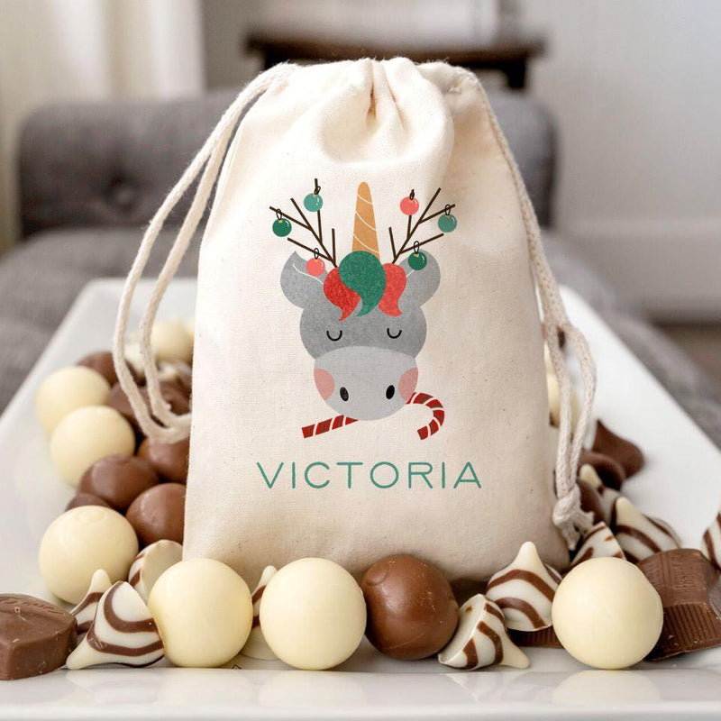 Personalized Small Holiday Gift Bags -  - Qualtry