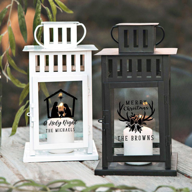 Personalized Holiday Lanterns -  - Qualtry