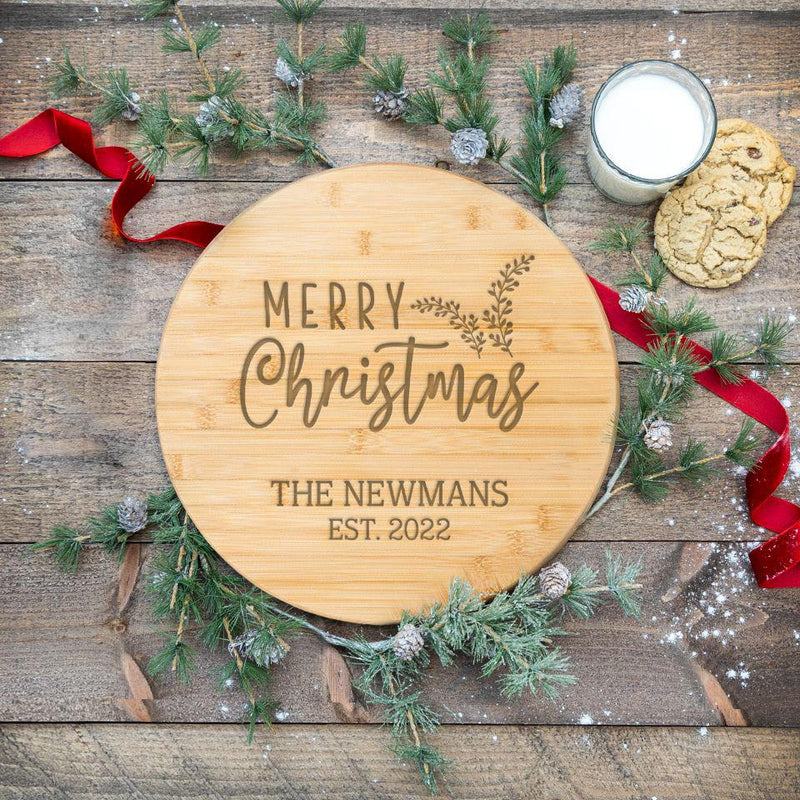 Personalized Lazy Susan - Christmas Designs -  - Qualtry