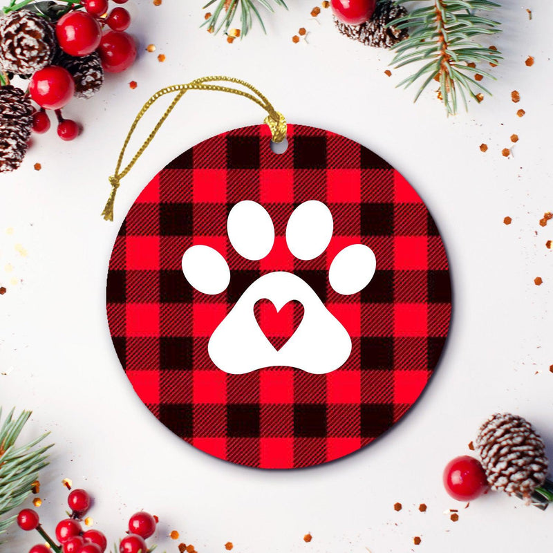 Monogrammed Pet Ornaments -  - Qualtry