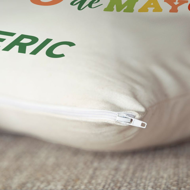 Personalized Cinco de Mayo Throw Pillow Covers -