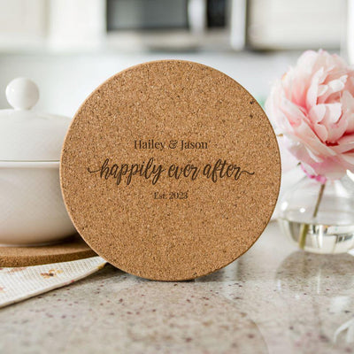 Personalized Large Kitchen Hot Pad - Couples Collection -  - Qualtry