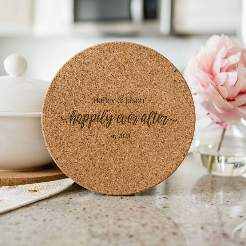 Personalized Large Kitchen Hot Pad - Couples Collection -  - Qualtry