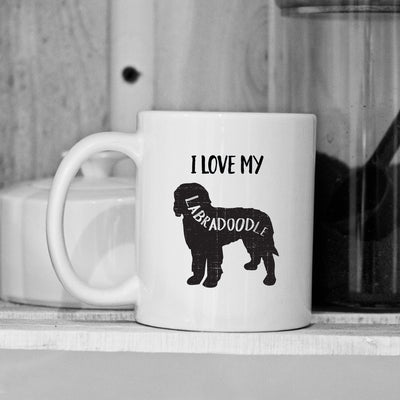Personalized Dog Silhouette Mugs -  - Qualtry