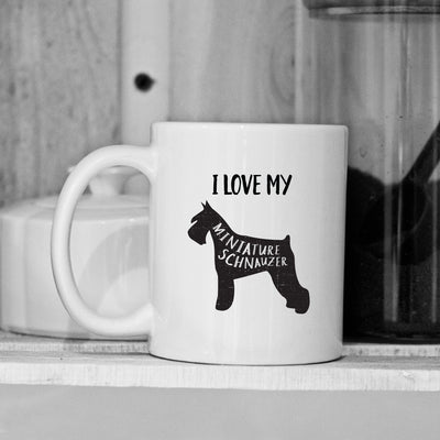 Personalized Dog Silhouette Mugs -  - Completeful