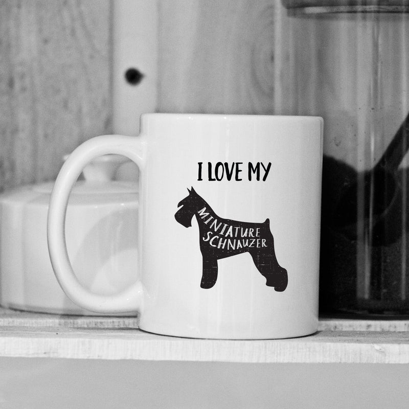 Personalized Dog Silhouette Mugs -  - Qualtry
