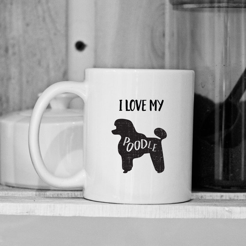 Personalized Dog Silhouette Mugs -  - Qualtry