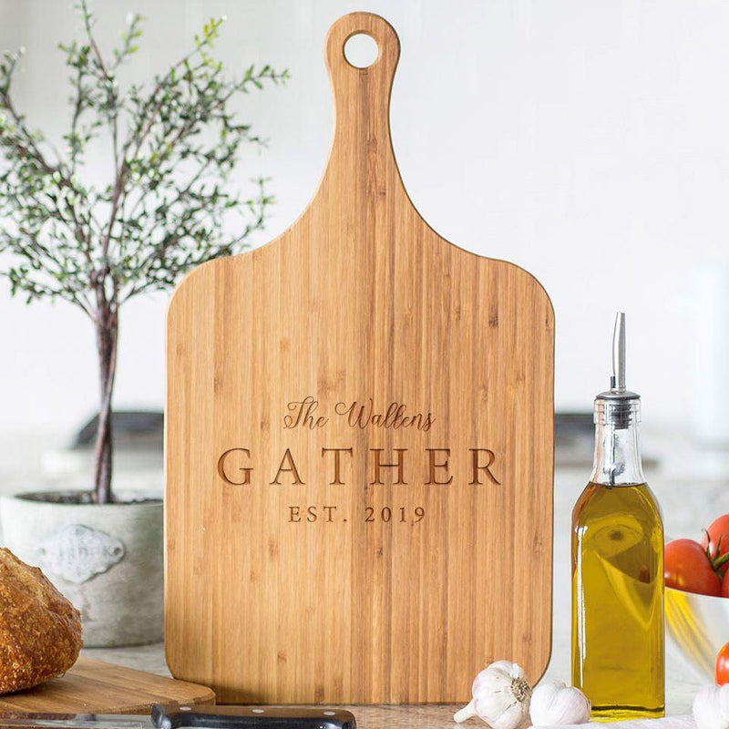 Personalized Extra Large Holiday Handled Serving Boards -  - Qualtry