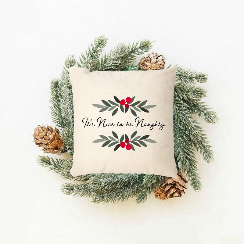 Funny Christmas Throw Pillow Covers -  - JDS