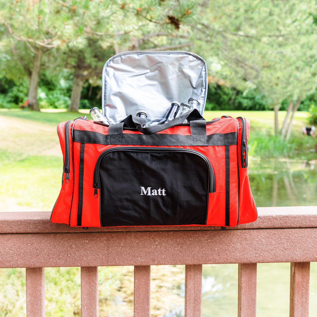 Personalized Cooler Duffel Bag 2 in 1 Watertight Cooler Bag A Gift Personalized