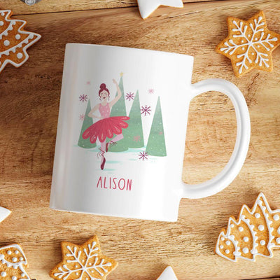 Personalized Girls Christmas Mugs -
