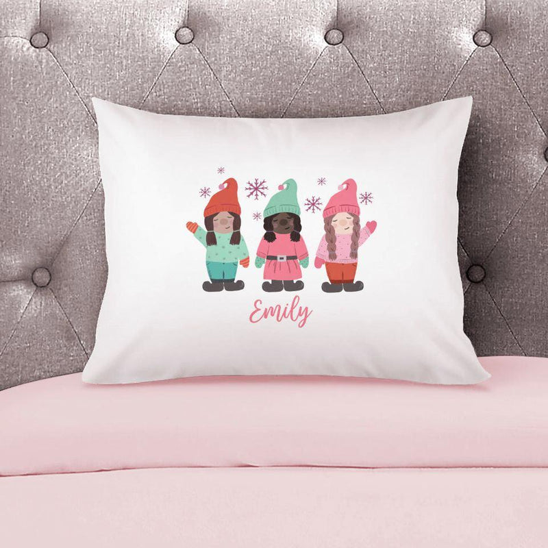 Personalized Girls Christmas Pillowcases -  - Qualtry