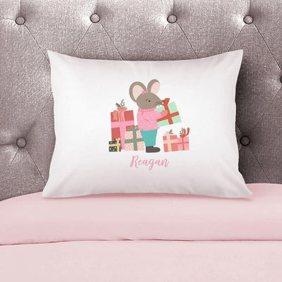 Personalized Girls Christmas Pillowcases -  - Qualtry