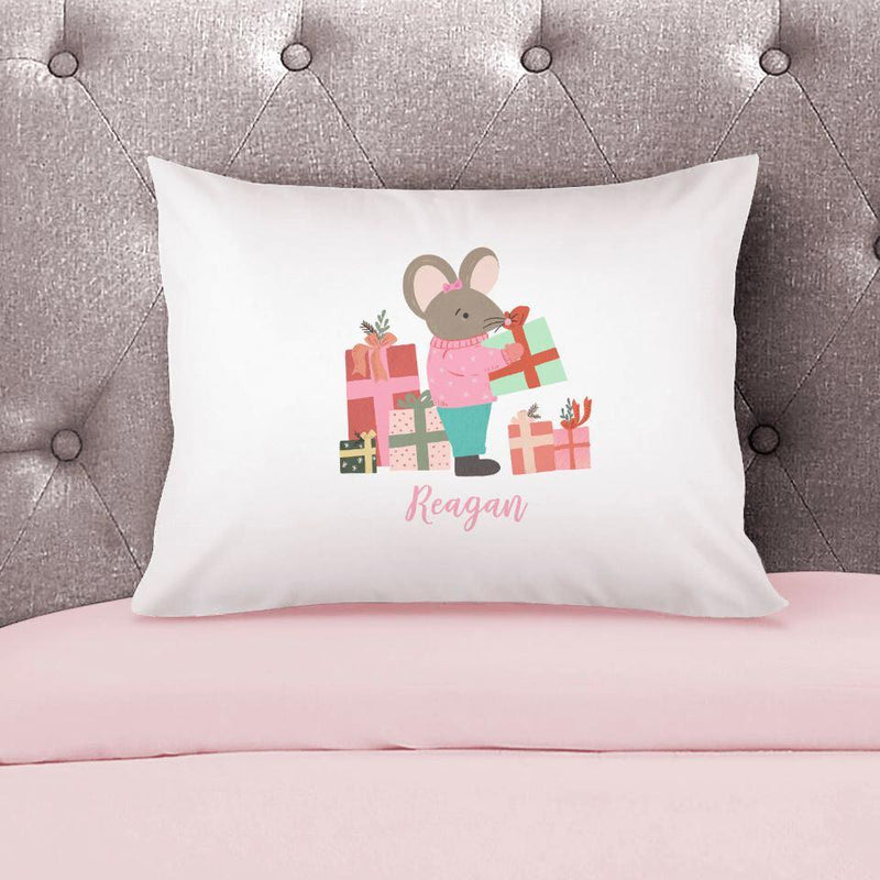 Personalized Girls Christmas Pillowcases -  - Qualtry