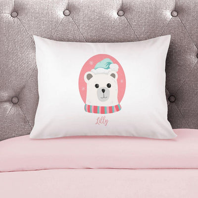 Personalized Girls Christmas Pillowcases -  - Qualtry