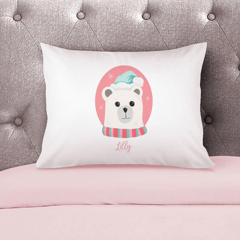 Personalized Girls Christmas Pillowcases -  - Qualtry