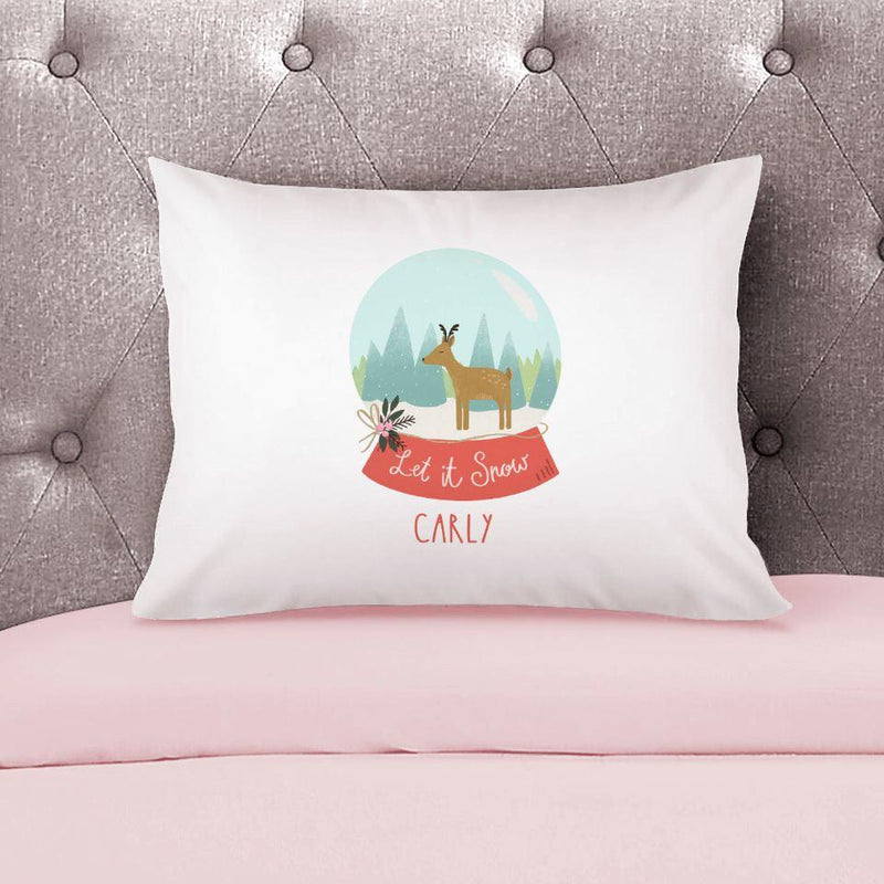 Personalized Girls Christmas Pillowcases -  - Qualtry