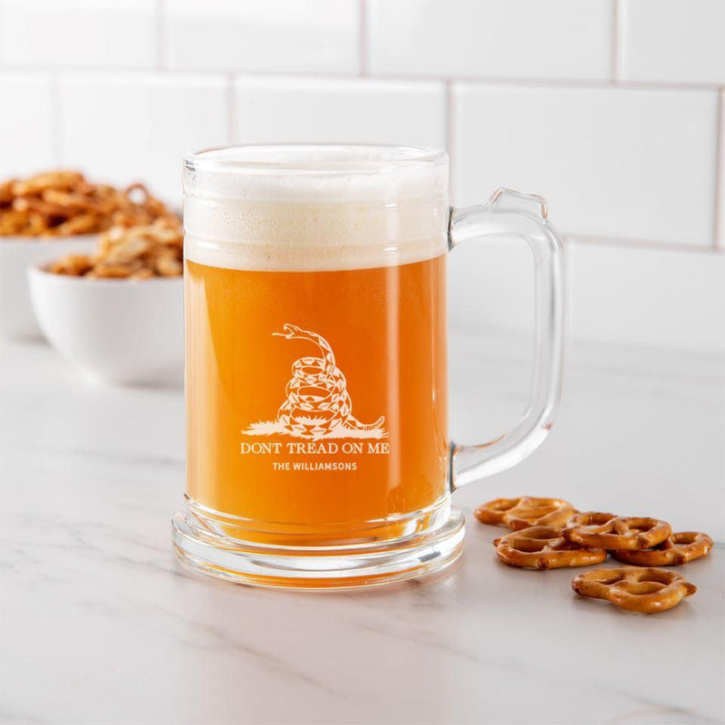 Personalized Patriotic Beer Mugs 16oz. -  - JDS
