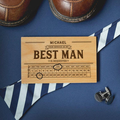 Personalized Groomsmen Proposal Cards -  - JDS