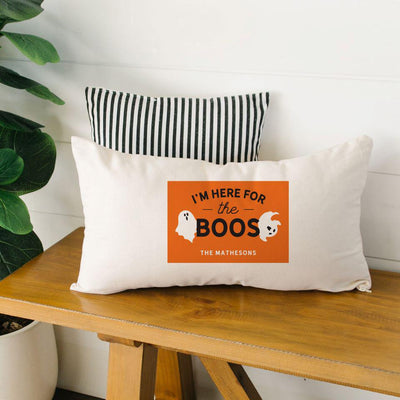 Personalized Halloween Lumbar Pillow Covers -  - Qualtry