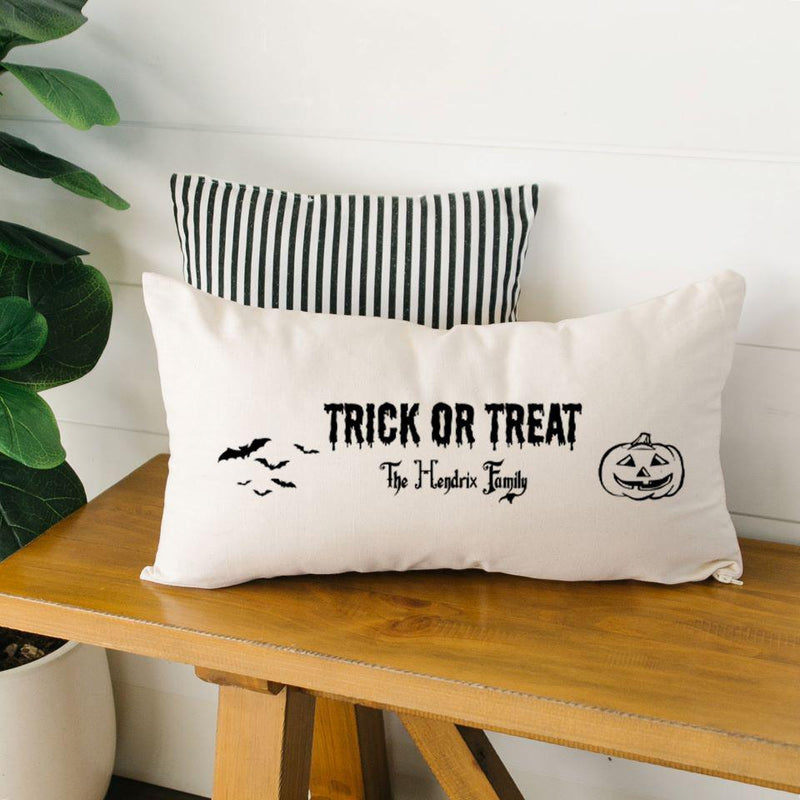 Personalized Halloween Lumbar Pillow Covers -  - Wingpress Designs