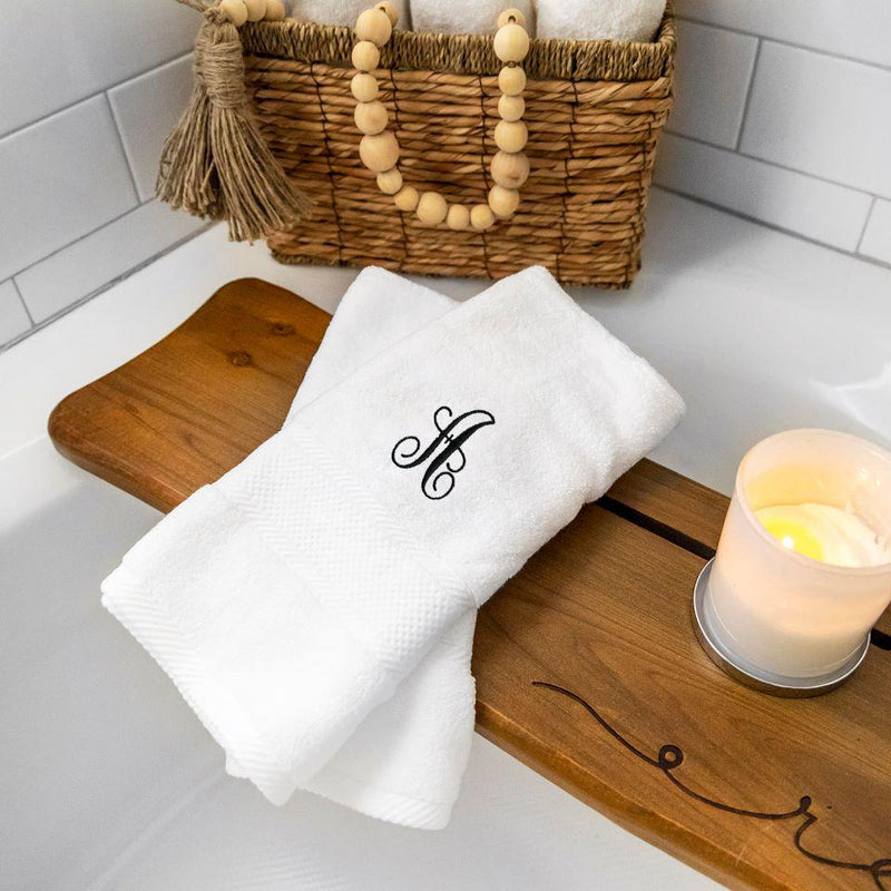 Monogrammed Luxurious Hand Towels -  - Qualtry