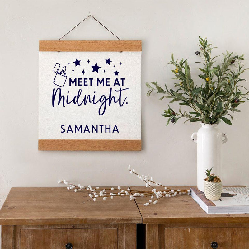 Personalized Midnights Hanging Canvas Prints -  - Qualtry