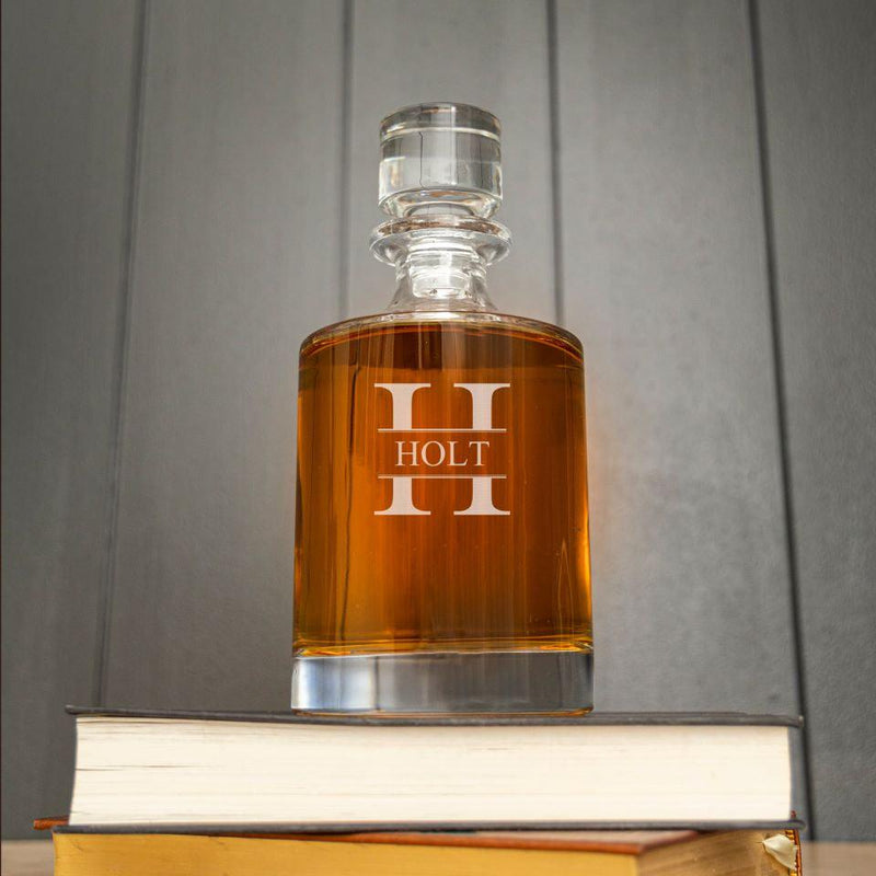 Personalized Kingsport Glass Decanter - 30 oz. -  - JDS