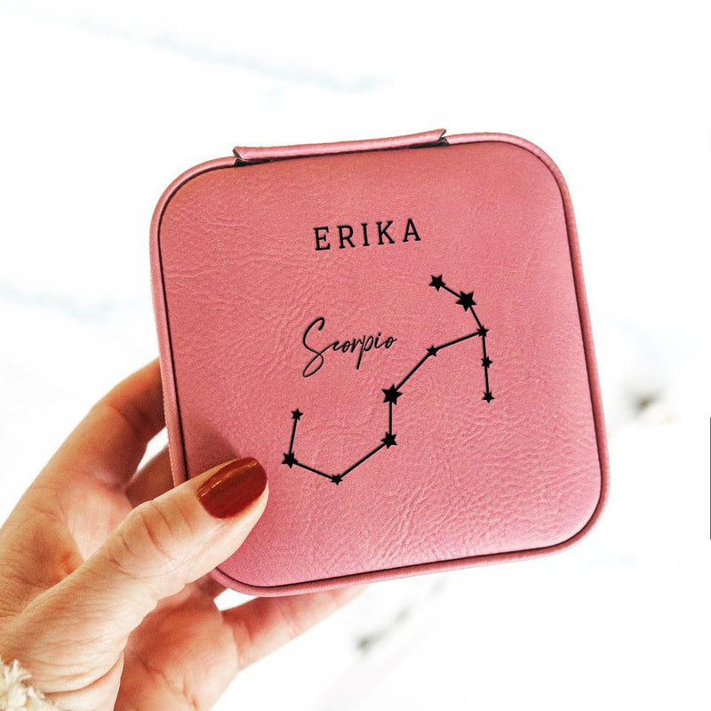 Personalized Astrology Zodiac Sign Jewelry Boxes -  - Completeful