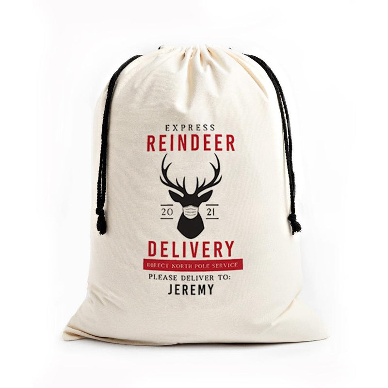 Personalized Christmas Jumbo Santa Gift Bags -  - Qualtry
