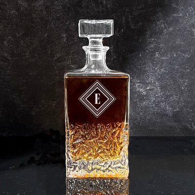 Monogrammed Kinsale Whiskey Decanter -  - Completeful