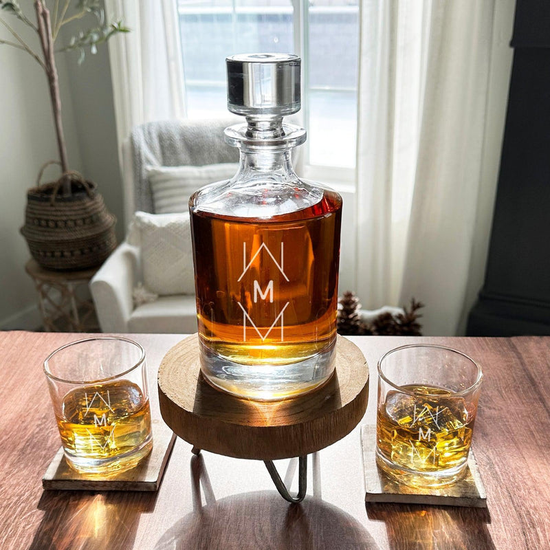 Personalized Lowball Glasses - 2 Glasses -  - JDS