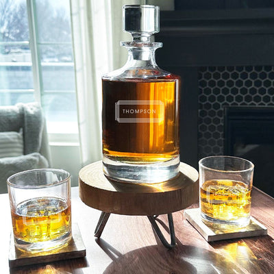 Personalized Kingsport Decanter Set - Modern Designs -  - Lazerworx