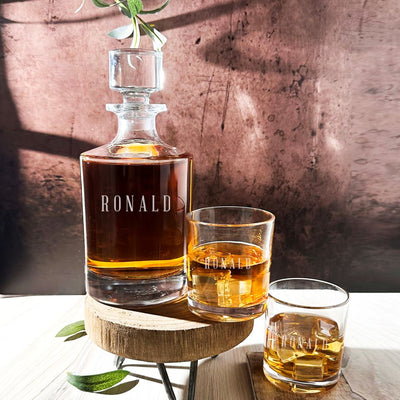 Personalized Kingsport Decanter Set - Modern Designs -  - Lazerworx