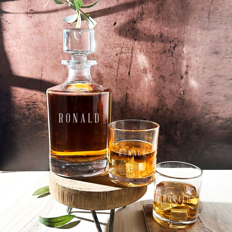 Personalized Kingsport Decanter Set - Modern Designs -  - Lazerworx