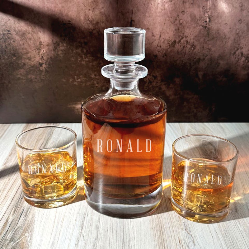 Personalized Lowball Glasses - 2 Glasses -  - JDS