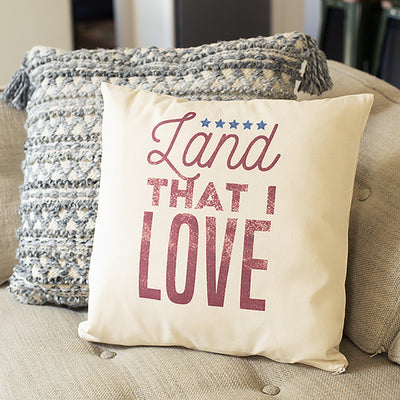 Patriotic Throw Pillow Covers -  - JDS