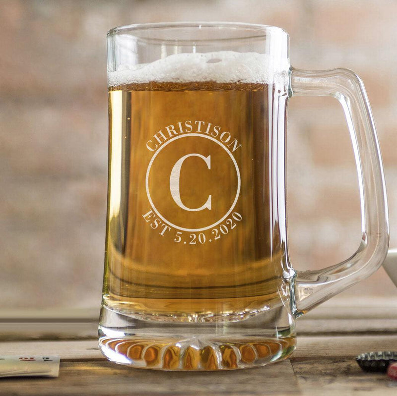 Personalized Beer Mug 25 oz. -  - JDS